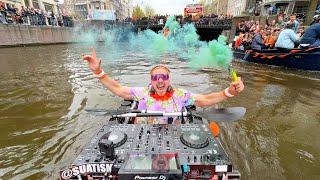 Chaotic DJ Set on a Kayak in Amsterdam