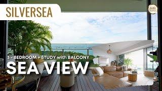 Singapore Condo Property Home Tour | Silversea | 3 Bedrooms + Study + Balcony [For Sale]