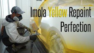 Audi S5 Imola Yellow Repaint