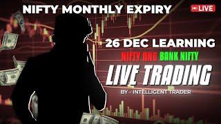 LIVE TRADING NIFTY and BANKNIFTY Options | 26/12/2024 | Scalping #livetrading #nifty50 #banknifty