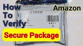 Amazon | How To Verify Secure Package Delivery