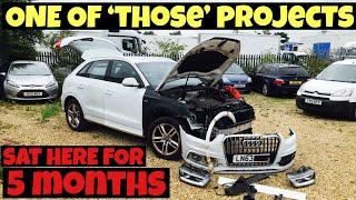 Rebuilding a WRECKED AUDI Q3 - Part 1