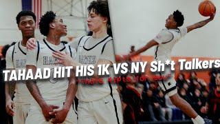 Tahaad Pettiford GOT HIS LICK BACK & HIT 1K VS ROWDY A** NY TEAM