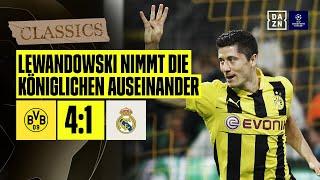 Lewandowski-Viererpack deklassiert Real: Dortmund - Real Madrid | UEFA Champions League | DAZN