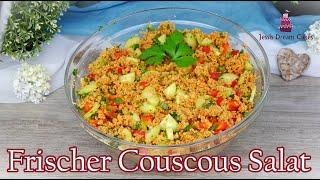 Frischer Couscous Salat / Einfach, Schnell & die perfekte Grillbeilage!