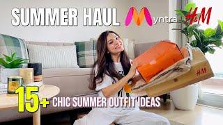 Must Haves Summer Basics From Myntra & H&M I T-Shirts, Tops, Jeans, Trousers & More I #myntrahaul