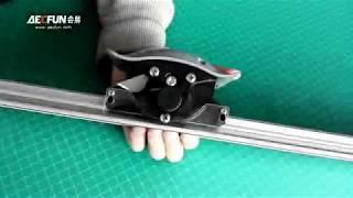 Aecfun Paper cutter- Adjust the depth of blade