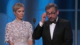 Steve Carell & Kristen Wiig HILARIOUS in Golden Globes 2017