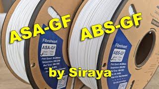 ABS-GF vs ASA-GF by Siraya Tech: Which Filament Performs Better?