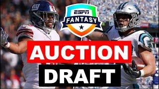 2021 Live Fantasy Football Auction Mock Draft (ULTRA AGGRESSIVE Strategy)