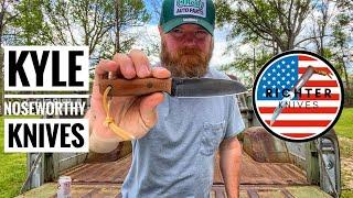 Richter Knives Episode 128 KYLE NOSEWORTHY FIXED BLADES!