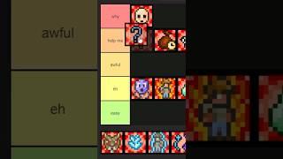 Terraria Debuffs Tier List! #terraria #shorts