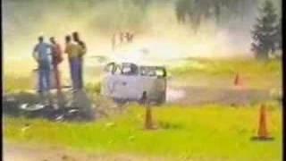 Folkrace | VW Bussen. Nynäshamn 1986