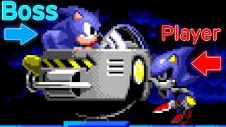 If Heroes and Bosses had switched roles ~ Metal Sonic VS Sonic ~ Sonic Forever mods ~ Gameplay