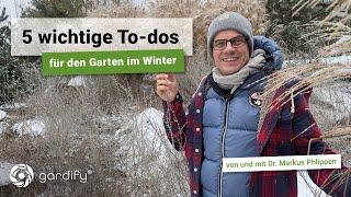 Jetzt nicht verpassen – 5 wichtige Garten To-Dos im Winter - mit Frostschutz und Schutzanstrich!