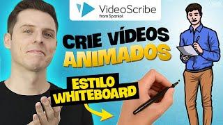 ️ Como Criar Vídeos Animados Estilo Whiteboard no VideoScribe (Muito fácil)