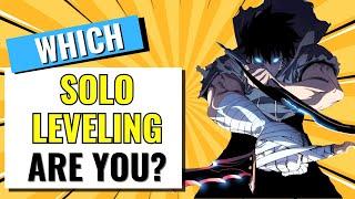 Which SOLO LEVELING Character are you? (Ultimate Anime Quiz)