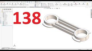 تمارين علي سوليدووركس 2024 || تمرين رقم 138- Solidworks Exercise 138