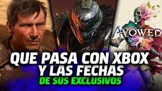 Por que XBOX no le pone FECHA?  Indiana Jones, Avowed y Towerborne  Game Pass