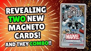 TWO New HERO CARDS for MAGNETO! And They COMBO! [Marvel Champions]