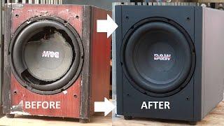 Mr Electricity restoration project / Restore long abandoned subwoofer