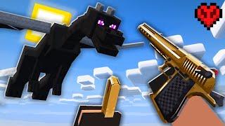 Can You Beat MINECRAFT With Pistol only?