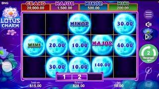 Lotus Charm Slot Game Lucky Gameplay, BNG Slots