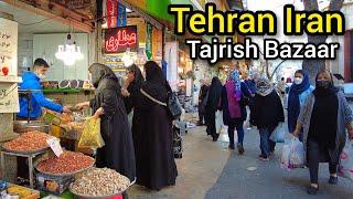 IRAN -(4k) Walking in Tajrish Bazaar Tehran2022/تهران بازارتجریش