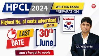 30th June last date to apply HPCL 2024 recruitment notification form | Start preparation & guidance