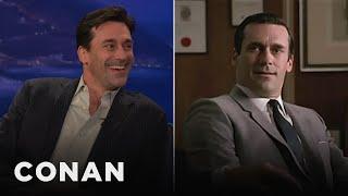 Jon Hamm's "Mad Men" Injuries | CONAN on TBS