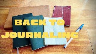 How I Got Back Into Journaling