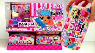 NEW! LOL Candy Surprise Make & Eat Gummy Candy Dolls Unboxing FULL case