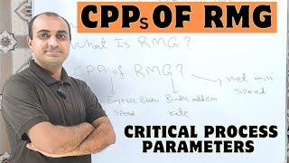 Critical Process Parameters Of RMG | CPPs Of Rapid Mixing Granulator﻿