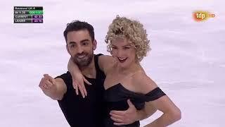 Olivia Smart et Adriá Díaz ESP - SP -Rhythm Dance Int de France de Patinage2019