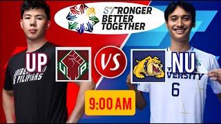 NU vs UP | UAAP SEASON 87 MEN'S VOLLEYBALL | LIVE SCORE