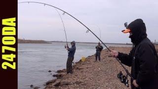 Awesome Fishing Day @ Sooner Lake Discharge - 247 OutDoor Addiction