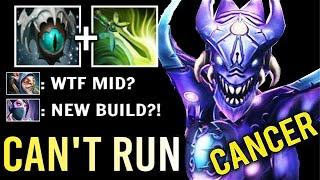 NEW CRAZY META Skadi + Butterfly Bane Mid vs Meepo Max Attack Speed Imba Nightmare WTF Dota 2