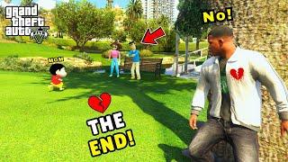 Shinchan Meet Mom and Dad | Shinchan Leaves Franklin House in GTA 5