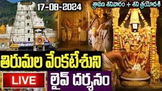 LIVE: శనివారం తిరుమల వెంకటేశుని లైవ్ దర్శనం | Tirumala Tirupati  Venkateswara Live Darshan #balaji