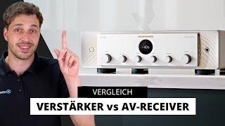 AV-Receiver gegen Stereo Verstärker | Marantz vs. Marantz & Co.!