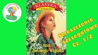 Streszczenie szczegółowe lektury  Ania z Zielonego Wzgórza  Cześć 1/2