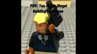 POV: YOU DID AN ILLEGAL BUILDING TECHNIQUE #shorts #meme #fypシ #lego