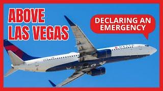 EMERGENCY DECLARED Over Las Vegas | Delta 2120