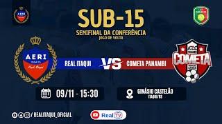 REAL ITAQUI X COMETA PANAMBI- GAUCHAO DE FUTSAL SUB 15