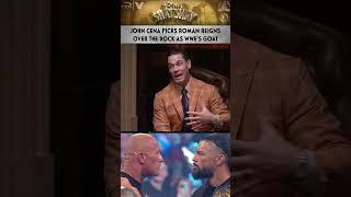 John Cena Picks Roman Reigns Over The Rock As WWE’s GOAT | CLUB SHAY SHAY