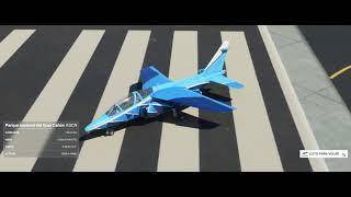 FS2020 Dassault Dornier Alpha Jet - VFR prueba en el Gran Cañon, divertido y manejable jet gratuito