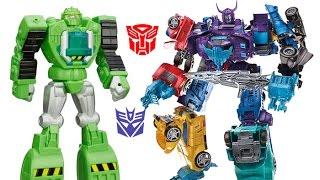 MENASOR EXPLOSION!!!! Transformers Combiner Wars Building Menasor and Ultimate Robot Fight