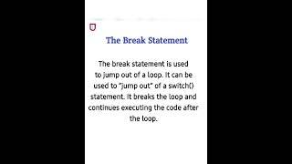 JavaScript Labels, Break & Continue Statement |#utechh #utechhkaksha #shorts #short #shortvideo #web