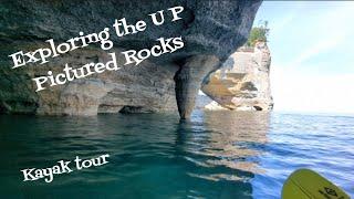 Exploring the U  P Pictured Rocks Kayaking Tour