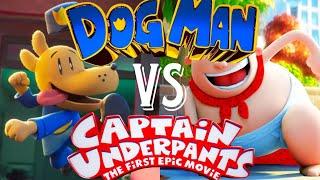 Captain underpants and Dog Man trailer comparison